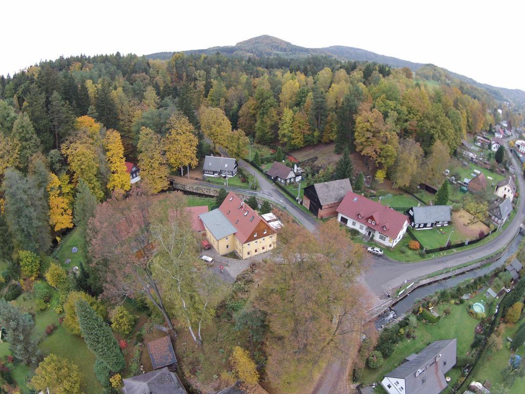 Penzion U Vyhlidky Chřibská المظهر الخارجي الصورة