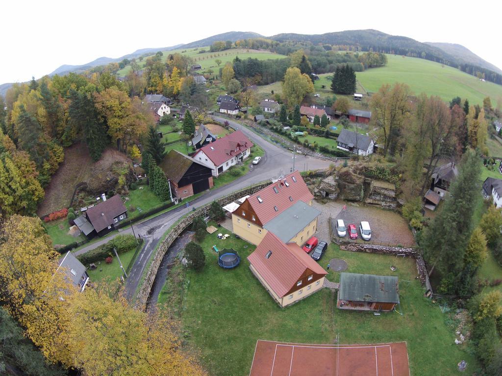 Penzion U Vyhlidky Chřibská المظهر الخارجي الصورة
